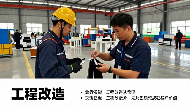 工程改造帮助在制造业提升服务能力